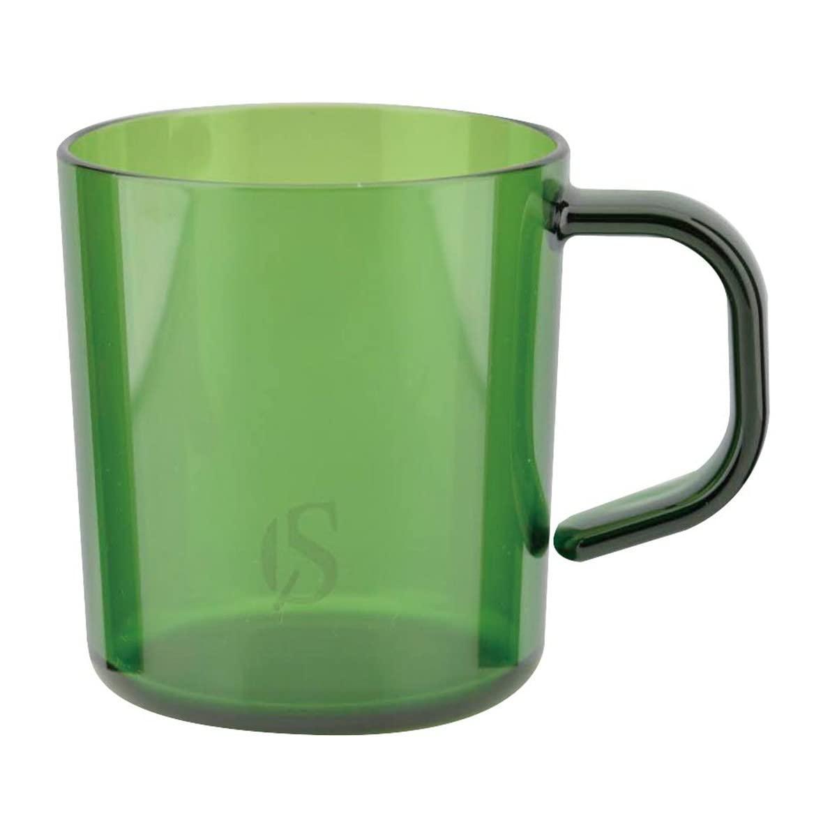 CAPTAIN STAG Outdoor Cup Mug Tumbler 260ml KOKAGE/Green CS Forest Cafe Made in Japan UW-3565