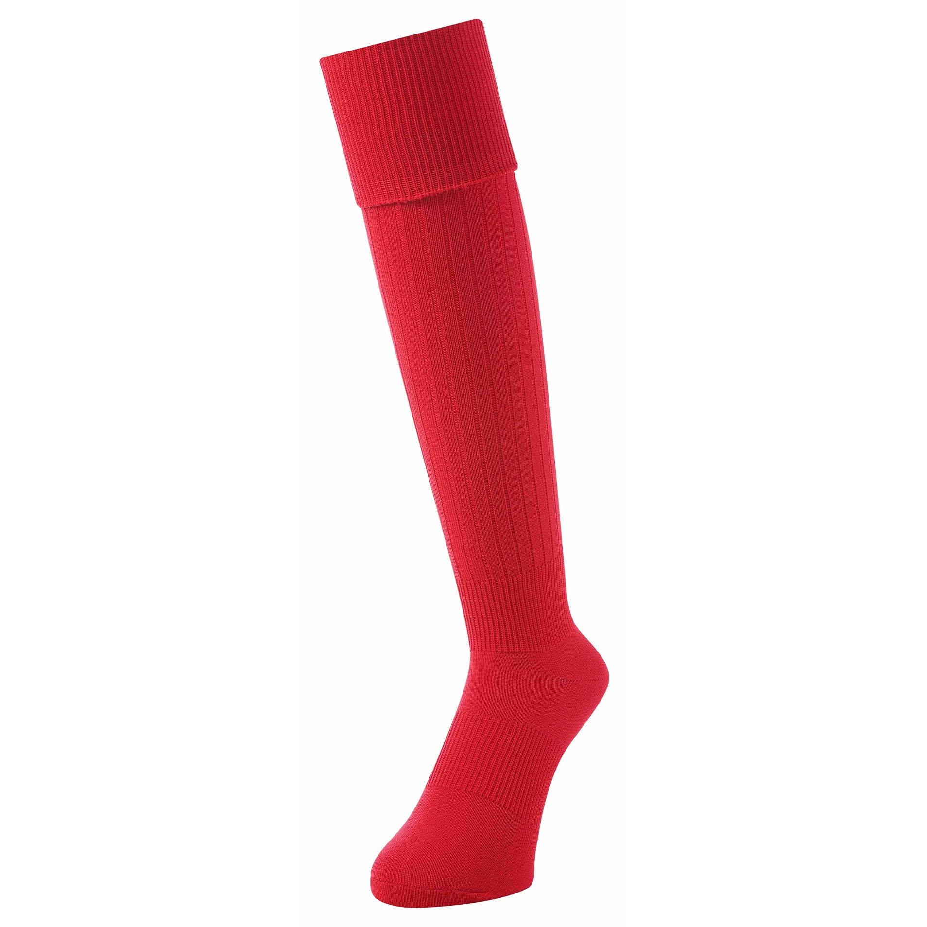 [FINTA] FINTA Soccer Futsal Made in Japan Plain Stockings FJ1109 (7100) Red 22-24