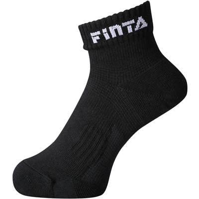 FINTA Short Socks Soccer Futsal Wear Socks 21FW (FT8025) 0500 Black 25-27cm