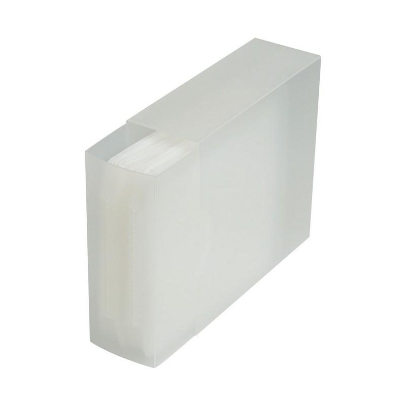 FSC Blu-ray DVD CD Compatible Disc File Case 32-Disc Capacity FS-BDF32-CW