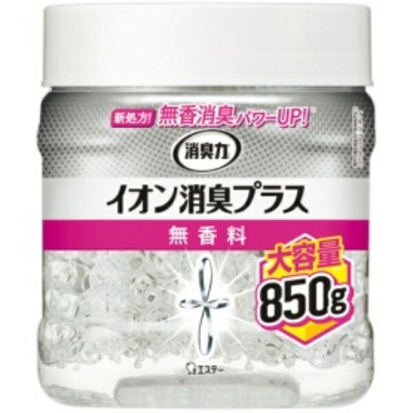S.T. Deodorant Clear Beads Ion Deodorant Plus Unscented Large Capacity Refill 850g 1 Unit