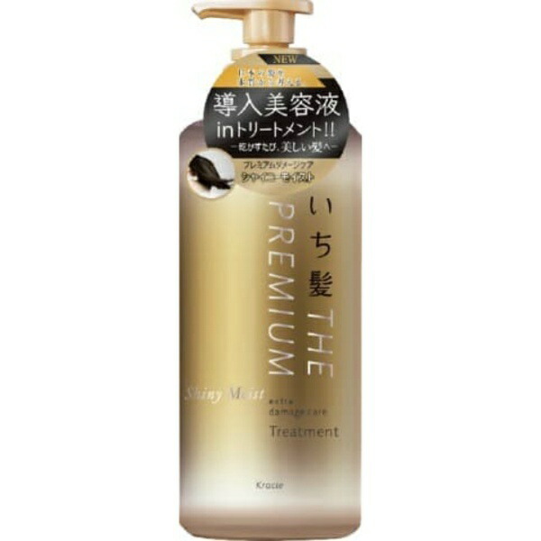 Ichikami THE PREMIUM Extra Damage Care Treatment (Shiny Moist) Pump