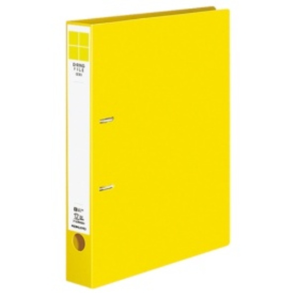 KOKUYO File D-Ring Binder ER A4 300-Sheet Capacity 2-Hole Yellow F-UDR430Y