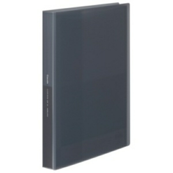KOKUYO File Clear Book Glassel Fixed Type A4 60 Sheets Black RA-GL60D