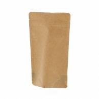 HEIKO Stand-Up Pouch with Zipper BA12-20 Kraft 25 Sheets