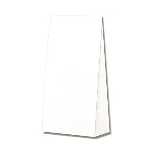 Shimojima Heiko Square-Bottom Paper Bag No.8 White 15.5x9.5x32cm 100 Sheets 004052800