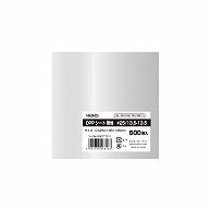 Shimojima Heiko OPP Sheet for Food Use 0.025mm Thickness 135mm x 135mm 500 Sheets
