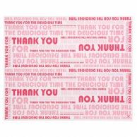HEIKO Crepe Wrapping Paper Delicious Time Pink 100 Sheets 004738301