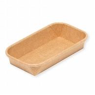 HEIKO Food Container Unbleached Food Tray 14-8 Main Unit Shallow Type 50 Sheets