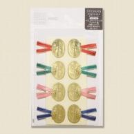 Heyco Seal Wrapping Ribbon Best Wishes Assortment Gold S 007081209