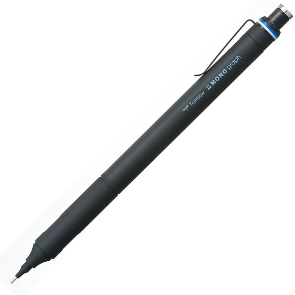 Tombow Pencil Mechanical Pencil 0.3mm MONO Monograph Fine (Wide Viewing Angle, Low Center of Gravity) Black DPA-111B