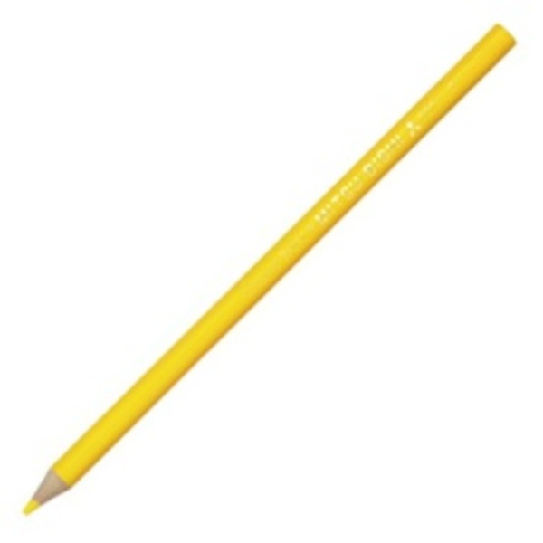 Mitsubishi Pencil Color Pencils 880 Single Color Elementary School Yellow 1 Dozen K880.2