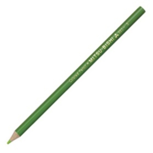 Mitsubishi Pencil Color Pencils 880 Single Color Elementary School Light Green 1 Dozen K880.5