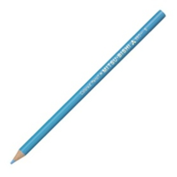 Mitsubishi Pencil Color Pencils 880 Single Color Elementary School Aqua Blue 1 Dozen K880.8