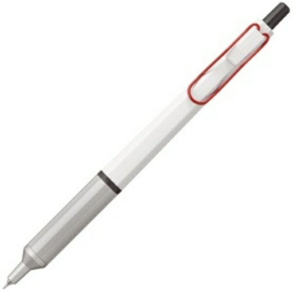 Mitsubishi Pencil Oil-Based Ballpoint Pen Jetstream Edge 0.28 White/Red Ultra-Fine Yet Easy to Write SXN100328W.15