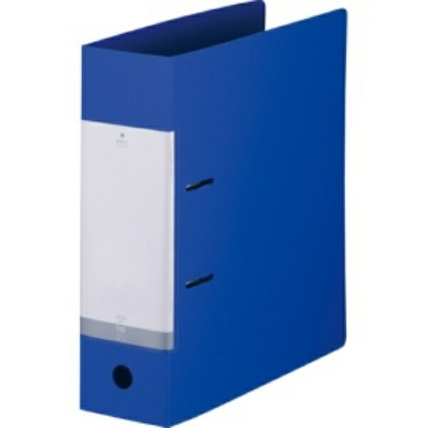 Rihitorabu Ring Binder 2-Hole D-Type A4S 750 Sheets Blue G2290-8