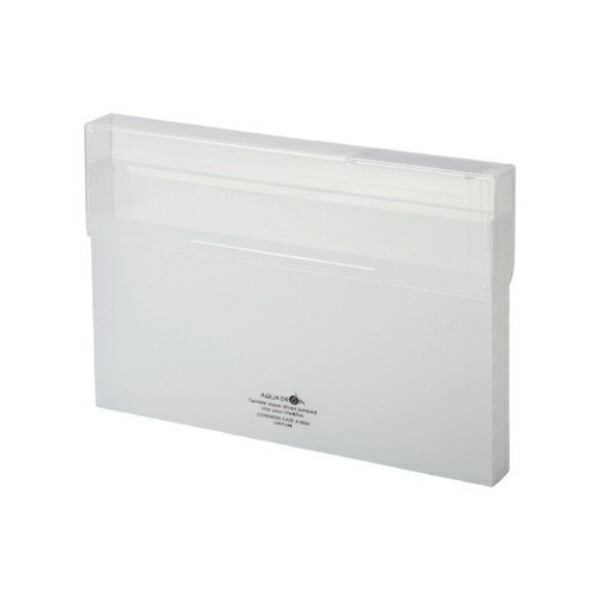 Rihitora Congress Case File Case A4 300-sheet Capacity Opaque White A5024-1