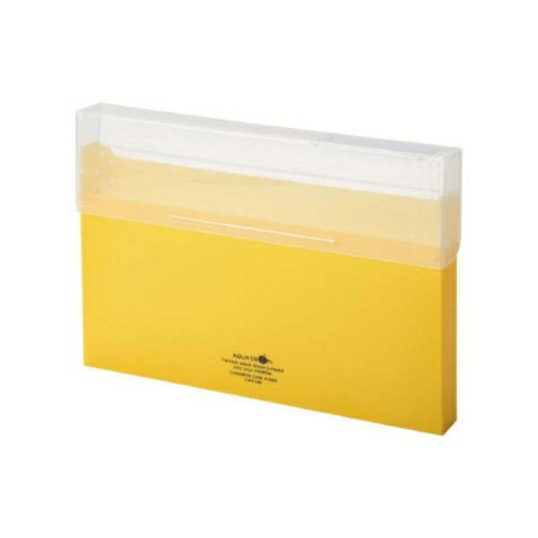 Rihitora Congress Case File Case A4 300-Sheet Capacity Yellow A5024-5