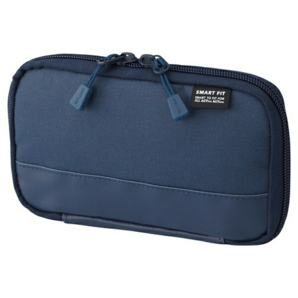 Rihitorabu Stationery Gadget Storage Compact Pen Case Navy A7687-11