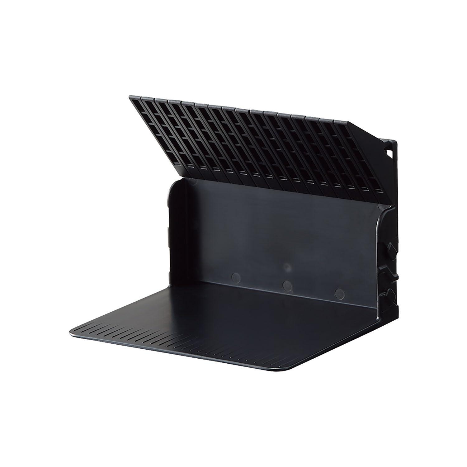 Rihitora Book Stand Medium Black A3579-24 Doesn't tip over even with just one book