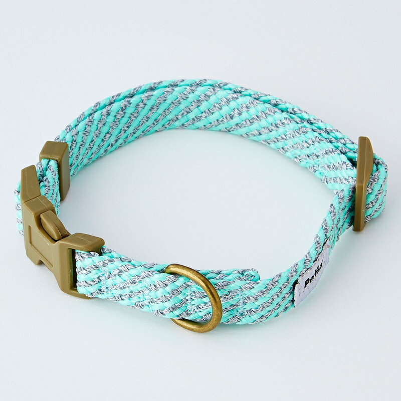 Petio Dog Collar Flash Soft Collar SS Blue