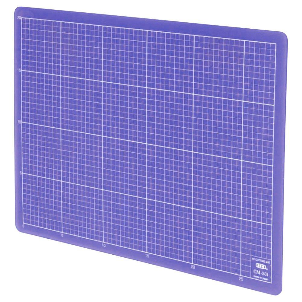 NT Cutter Mat Olefin Resin A4 Clear Purple CM-30i-P