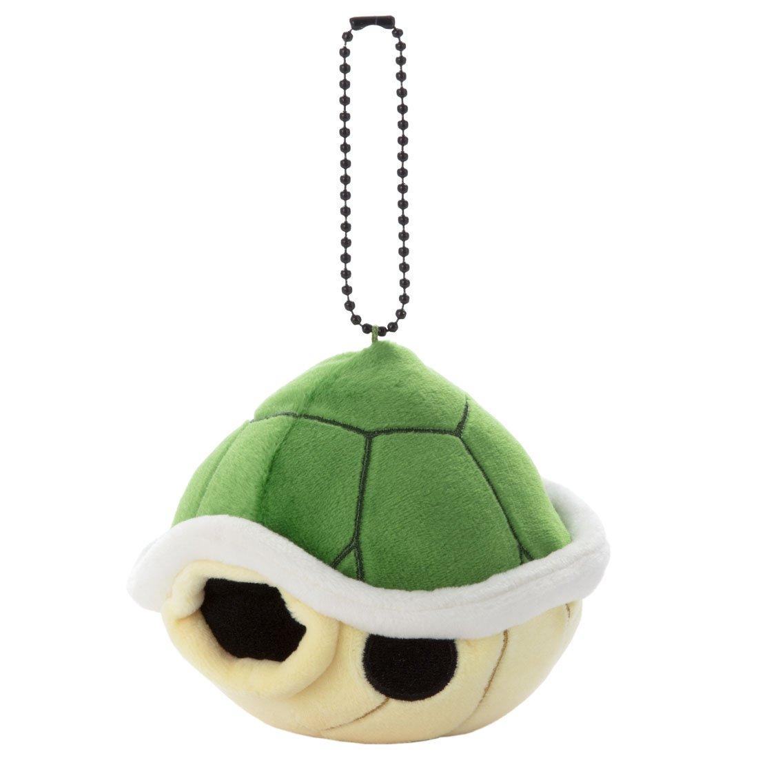 Mario Kart Mocchi-Mocchi-GameStyle Ball Chain Mascot Green Shell Width Approx. 10cm