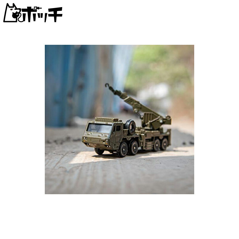Takara Tomy Tomica Long Type Tomica No.141 Self-Defense Forces Heavy Recovery Vehicle Mini Car Toy Ages 3+ Green