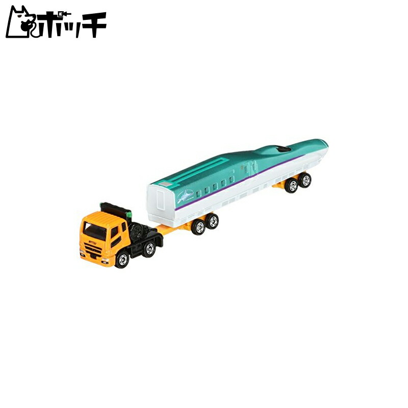 Takara Tomy ‘Tomica Long Type Tomica No.122 Mitsubishi Fuso Super Great H5 Series Shinkansen Hayabusa Transport Vehicle’ Miniature Car Toy For ages 3 and up Boxed Toy Safety Standard Compliant ST Mark Certified TOMICA TAKARA TOMY