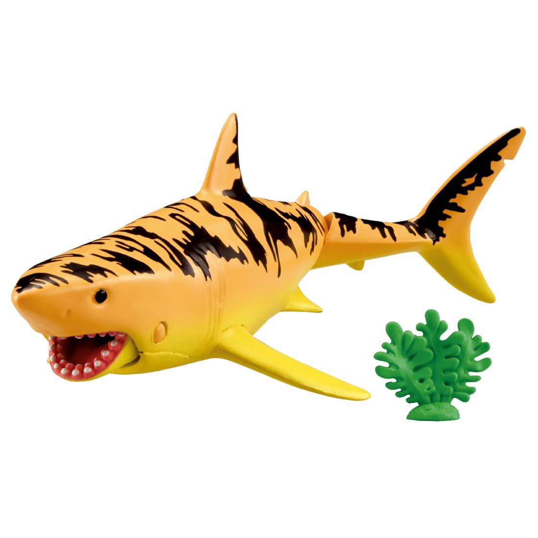 Takara Tomy Ania Adventure Continent Ania Kingdom Shark (Great White Shark) Animal Dinosaur Toy Ages 3 and up