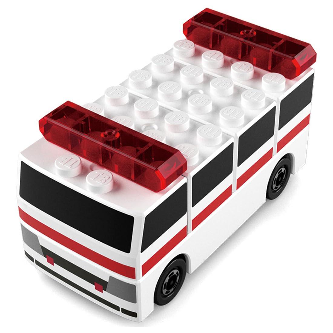 Tomica Plarail Blocks Ambulance
