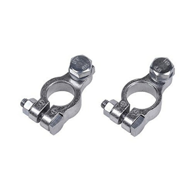 Amon Battery Terminal for C, D, E, F, G, H Marked Batteries Rust-Preventive Special Plating Finish 8856