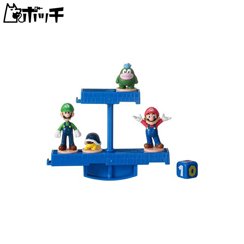 EPOCH Super Mario Balance World Game Jr. Underground Stage ST Mark Certified For ages 4 and up Toy Game Number of Players: 1-4 EPOCH