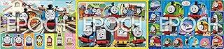 EPOCH Co., Ltd. Thomas the Tank Engine: Fun Every Day 8/12/16-Piece Puzzle 24-205 Step Up with 3 Puzzles Puzzle with Child-Friendly Mat For ages 3 and up Toy ST Mark Certified