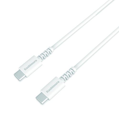 AJ-646-WH (White) USB Charging & Sync Cable 1m C-C 100W