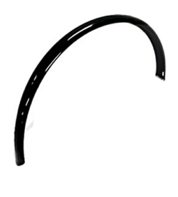 Rear Mudguard (Bike) Black for 24-inch Wheels