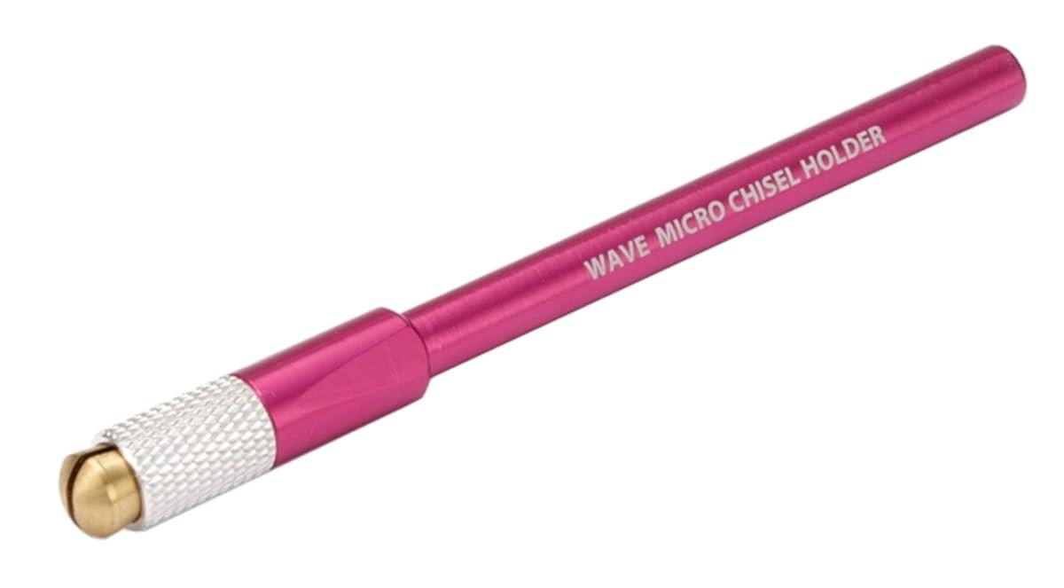 Wave Hobby Tools Series HG Micro Chisel Dedicated Grip Red Plastic Model Tool HT-554