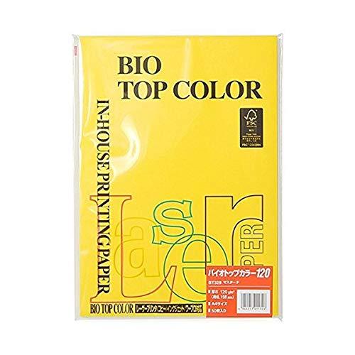 Biotop Color Mustard A4/120gsm 50 sheets