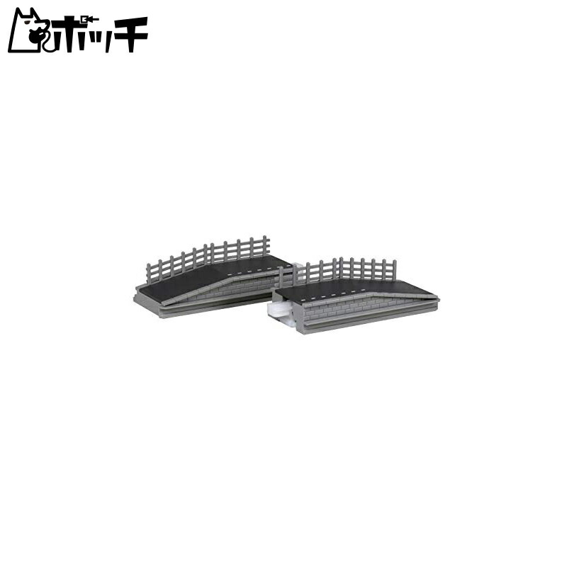 KATO N Gauge Local Line Opposite Platform Ends, 2-Piece Set 23-135 Railroad Model Accessories