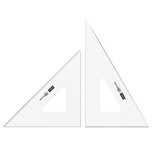 Uchida Triangle Ruler 24cm × 2mm Chamfered Edge 1-809-2421
