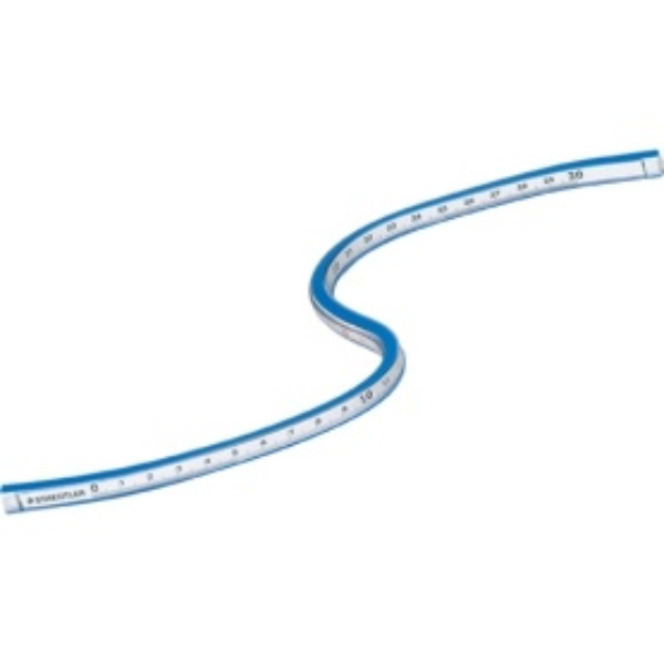 Staedtler Freehand Curve Ruler with Scale, Mars, 30cm, 971 65-30