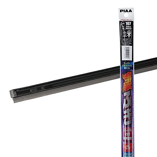 PIAA Wiper Blade Replacement Rubber 500mm Super Graphite Graphite-Coated Rubber 1 Piece Call Number 107 WMR500