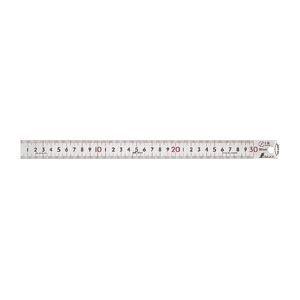 Shinwa Sokutei Pickup Scale Silver cm Display Upper/Lower Scale 1mm Pitch 30cm JIS Class 1 Red Numerals 13134