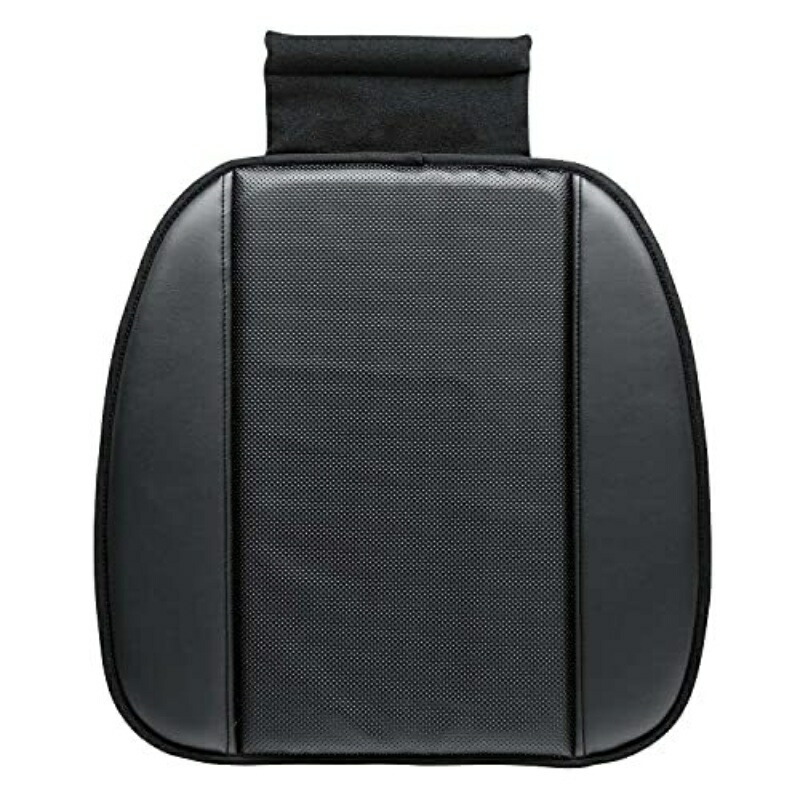 BONFORM Low-Resilience Cushion Custom Dimple Hip-Shaped with Stopper 45x45cm Black 5735-43BK 01)Black