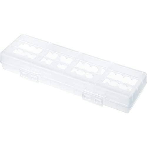 Sanwa Supply Battery Case (AA/AAA Compatible High-Capacity Type, Clear) DG-BT6C