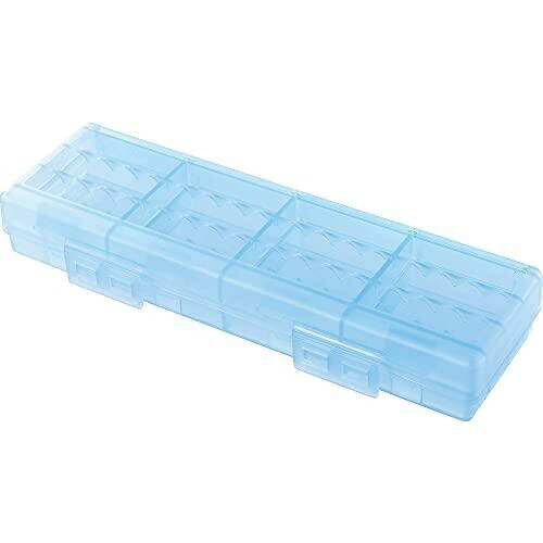 Sanwa Supply Battery Case (AA Size, High-Capacity Type, Blue) DG-BT8BL