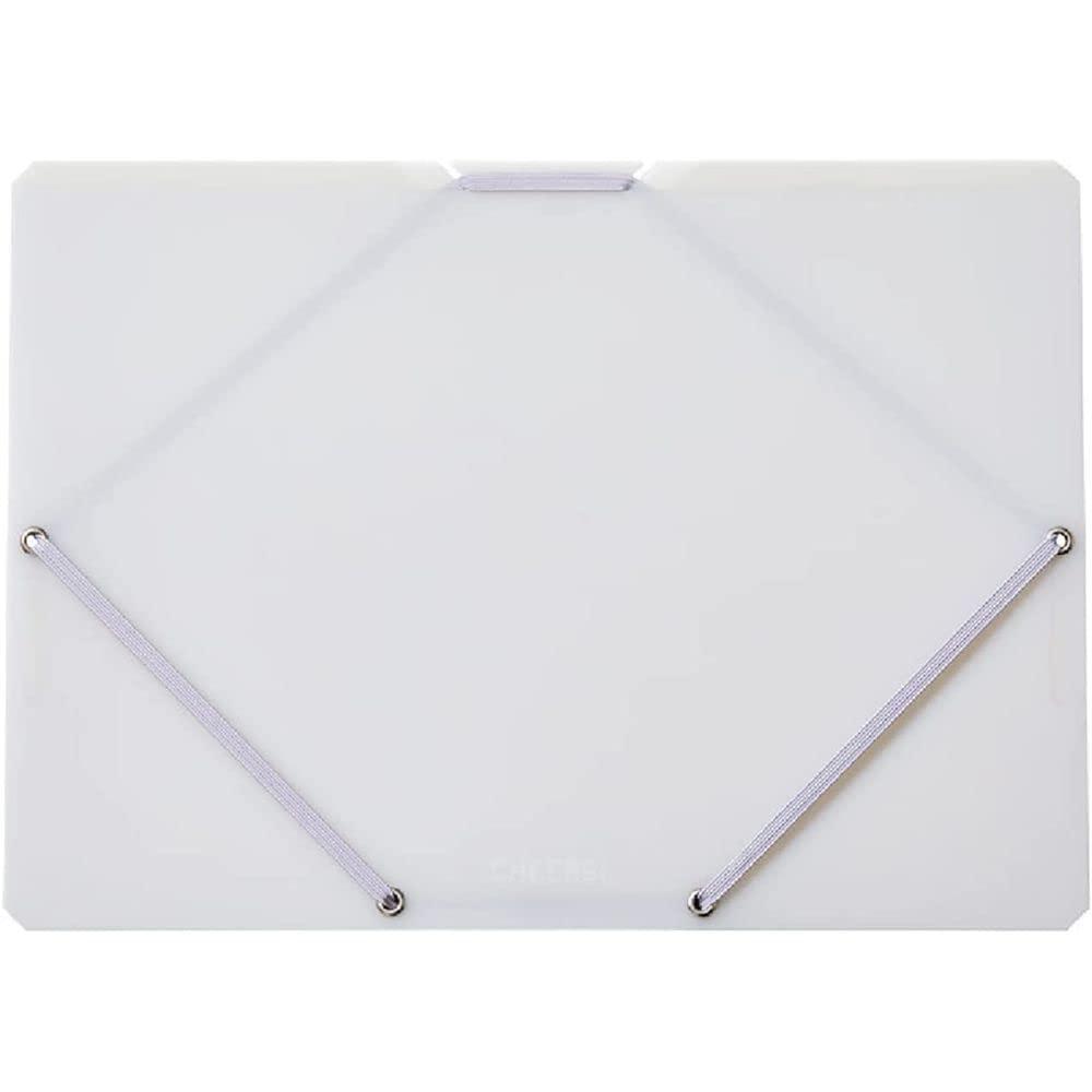 King Jim Document Holder Cheers Holds Approx. 20 Sheets A4 Landscape Off-White CH2582T-M
