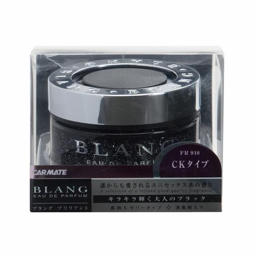 CarMate Car Deodorizer & Air Freshener Blang Gel Brilliant CK Type Black 60ml FR918