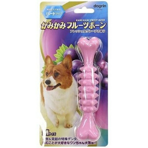 Super Cat Chewable Fruit Bone Grape Hard Type M DM-444