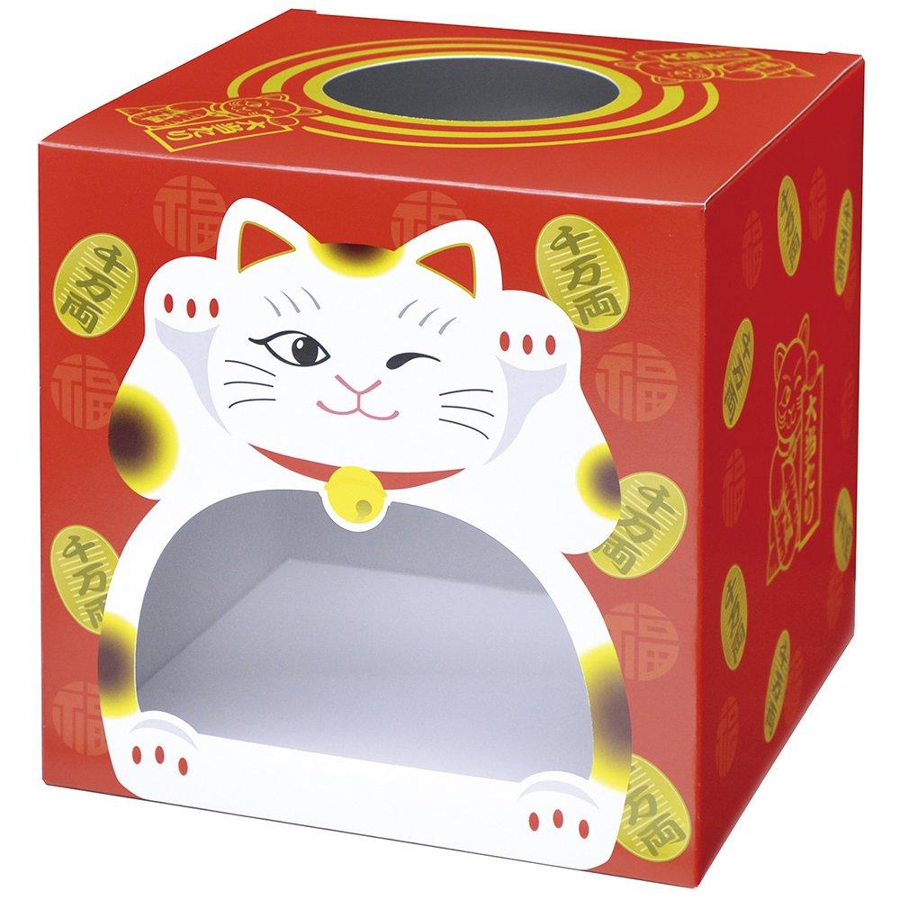 Taka Brand Lottery Box 37-7909 Maneki-neko Type with Window 1 Box